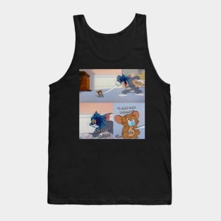 Sarcastic omicron meme Tank Top